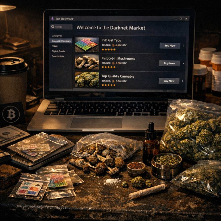 How Cryptocurrency Makes Buying Drugs on the Darknet Safe and Easy dark web markets